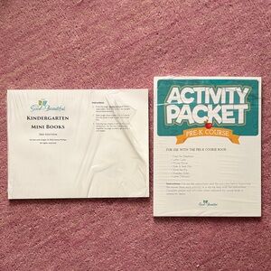 Good and Beautiful Kindergarten Mini Books and Pre-K Activity Packet homeschool